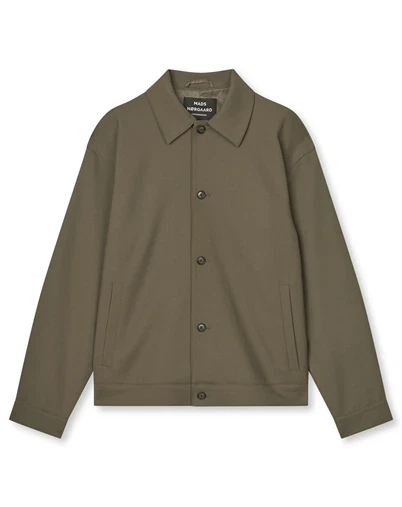 Mads Nørgaard - Super Twill Travis Jakke - Tarmac